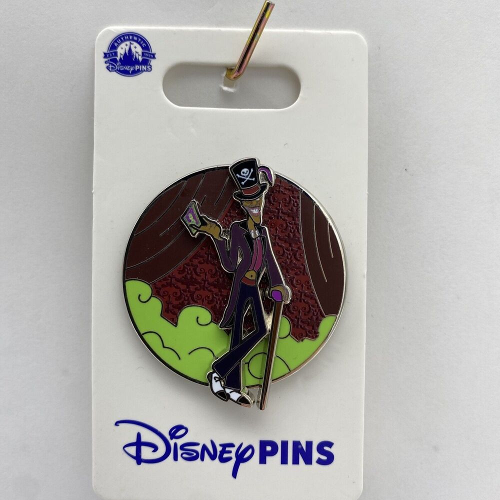 Disney Parks Pin Princess & Frog Dr Facilier Shadow Man Villians 2023 OE Trading